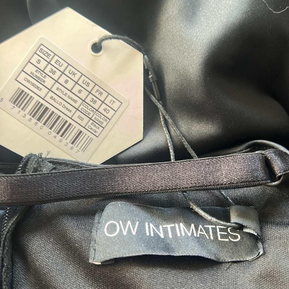 OW Intimates Black Mini Bubble Ballo Dress - Picture 6 of 8